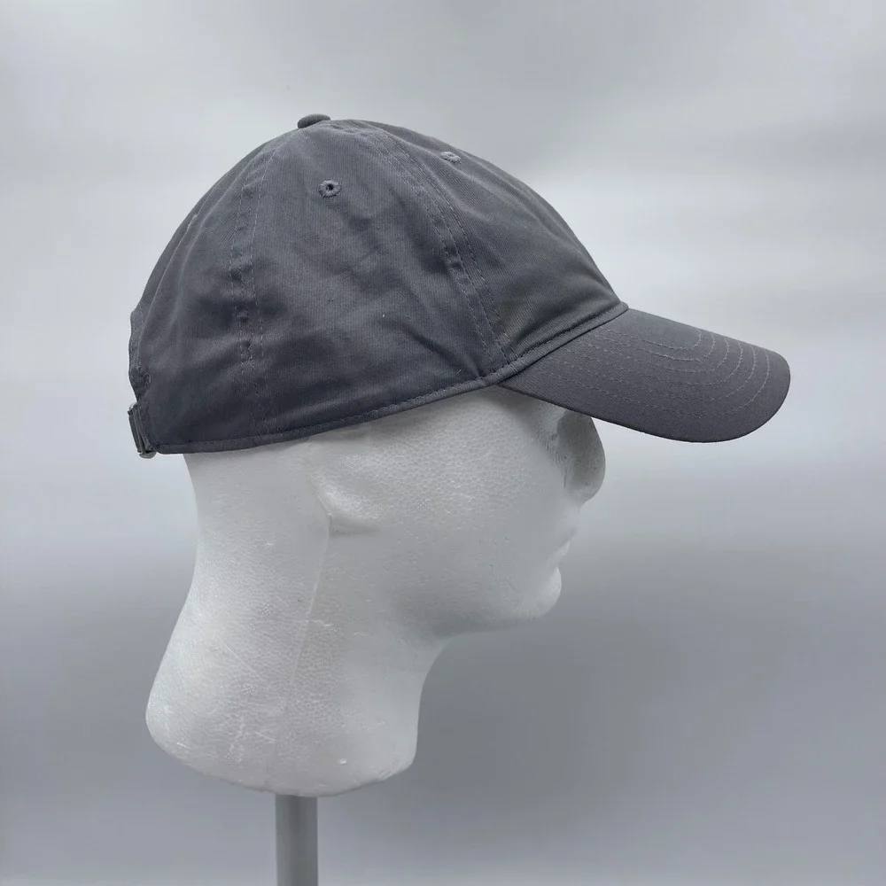 Under Armour 1282140 Mens OSFA Gray Chino Adjustable Golf Hat Strapback Cap